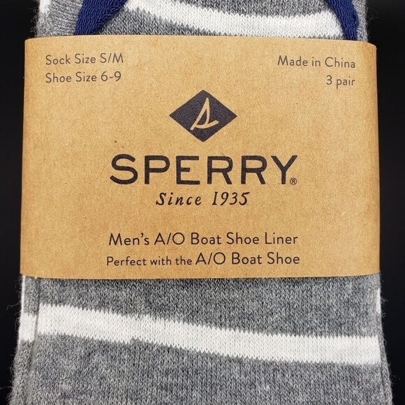 𝅺sperry top sider boat shoe socks - Picture 6 of 8